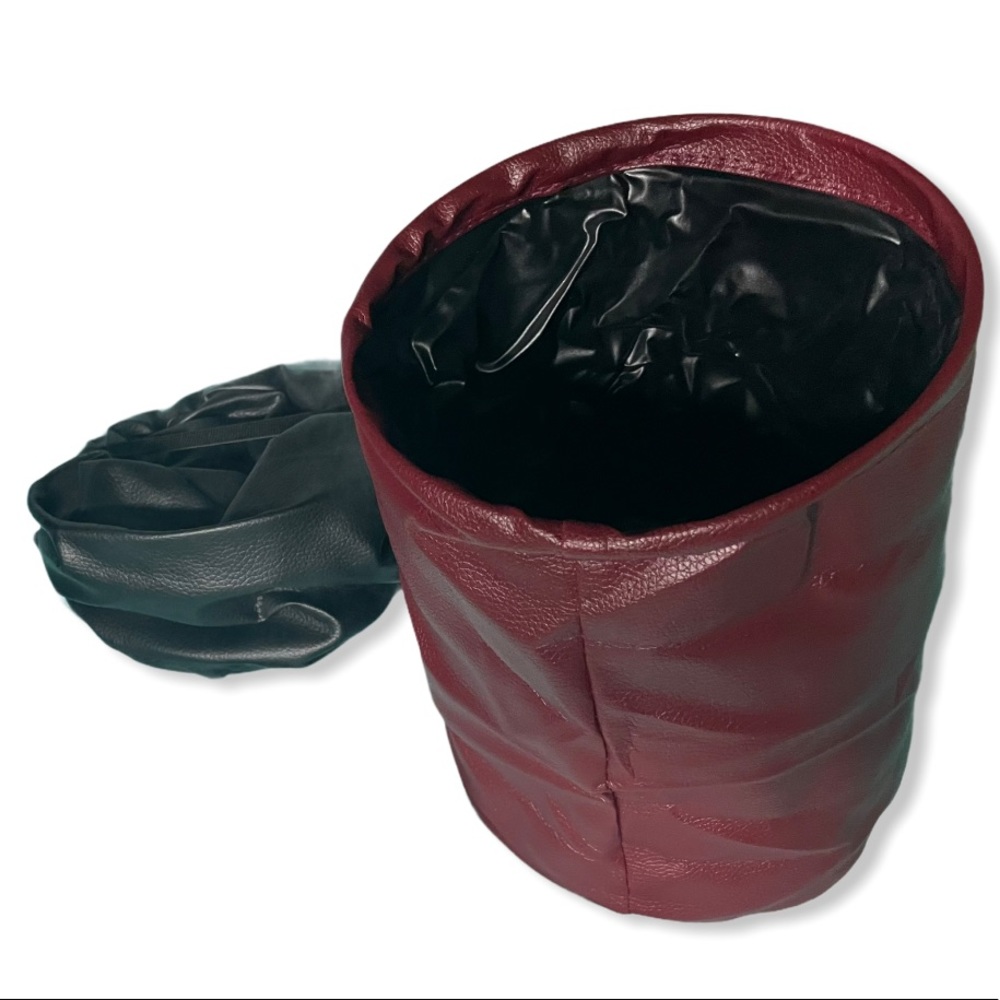 NWT 2 pk Car Interior Foldable Storage orTrash Can